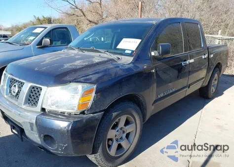 2007 Nissan Titan Se from USA, damaged, VIN 1N6BA07A57N243026
